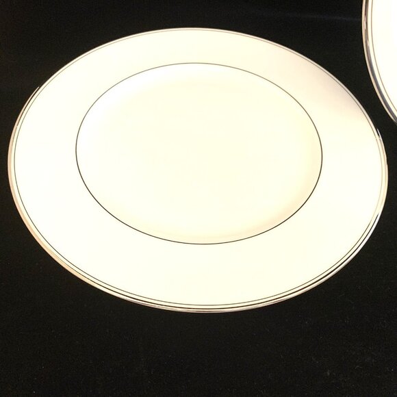 4 Waterford Kilbarry Platinum Dinner Plates Fine Bone China 10 3/4" Multi Avail - Picture 4 of 10